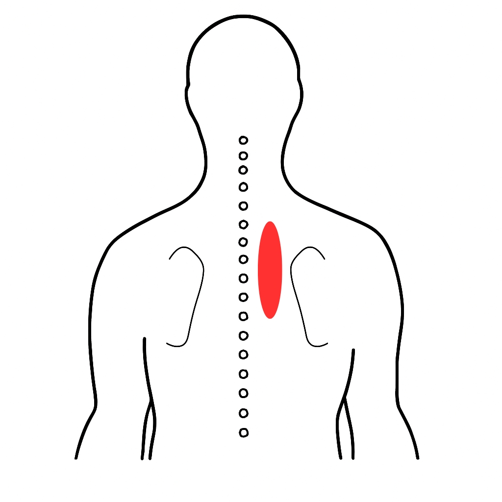 Rintarangan fasettilukko aiheuttaa usein yläselkäkipua